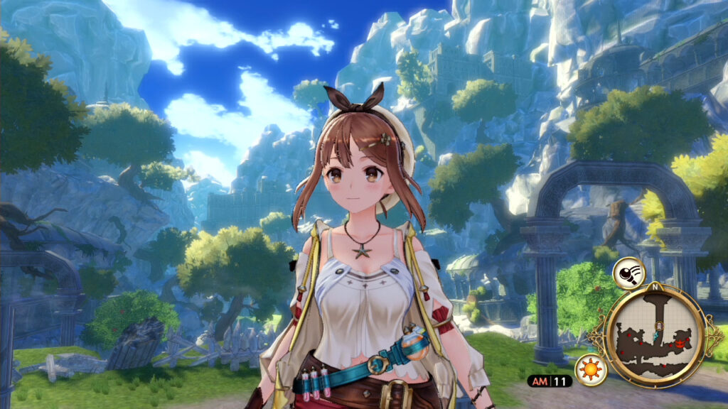 Alchemie-Szene aus Atelier Ryza mit bunten Zutaten und Charakteren, ein unbekanntes JRPG für Nintendo Switch