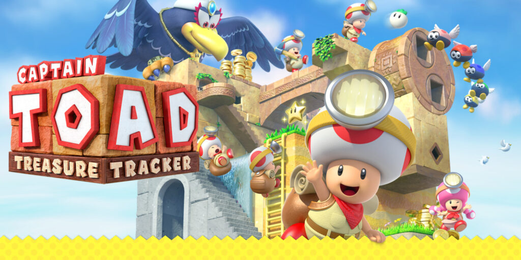 Captain Toad Treasure Tracker Jump'n'Run Nintendo Switch Gameplay mit Captain Toad in einem Puzzle-Level
