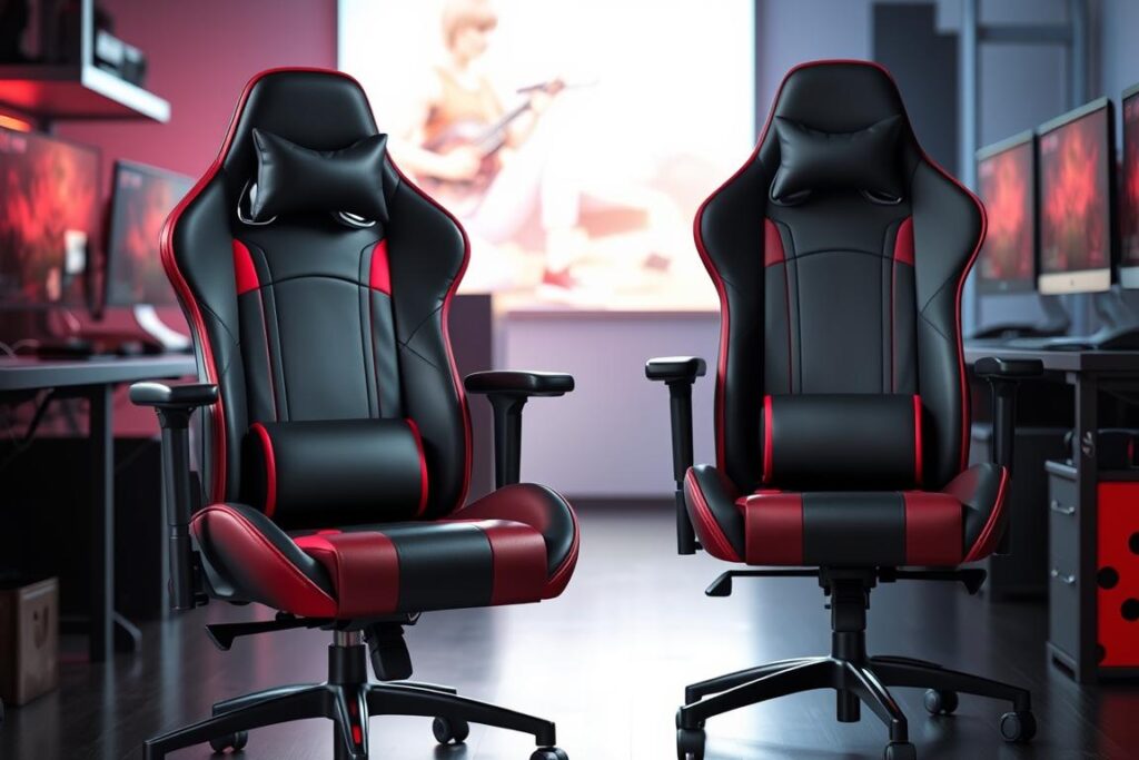 Ergonomischer Gaming-Stuhl für lange Pokémon-Sessions Ergonomischer Gaming-Stuhl für lange Pokémon-Sessions