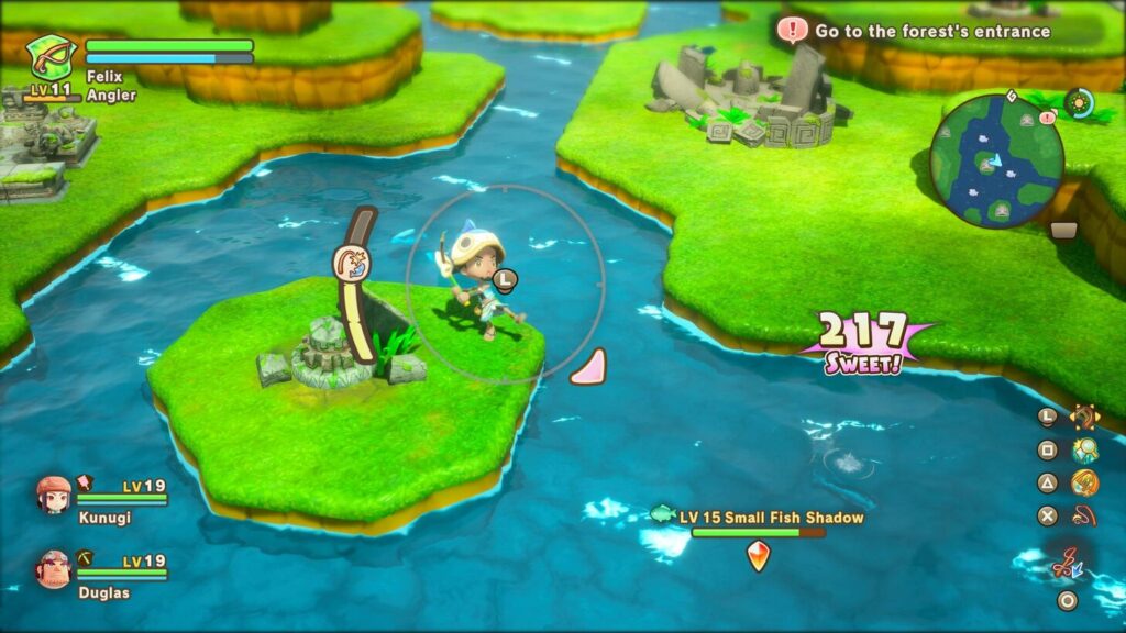 Fantasy Life i: Die Zeitdiebin zeigt die offene Welt mit verschiedenen Landschaften Fantasy Life i: Die Zeitdiebin zeigt die offene Welt mit verschiedenen Landschaften