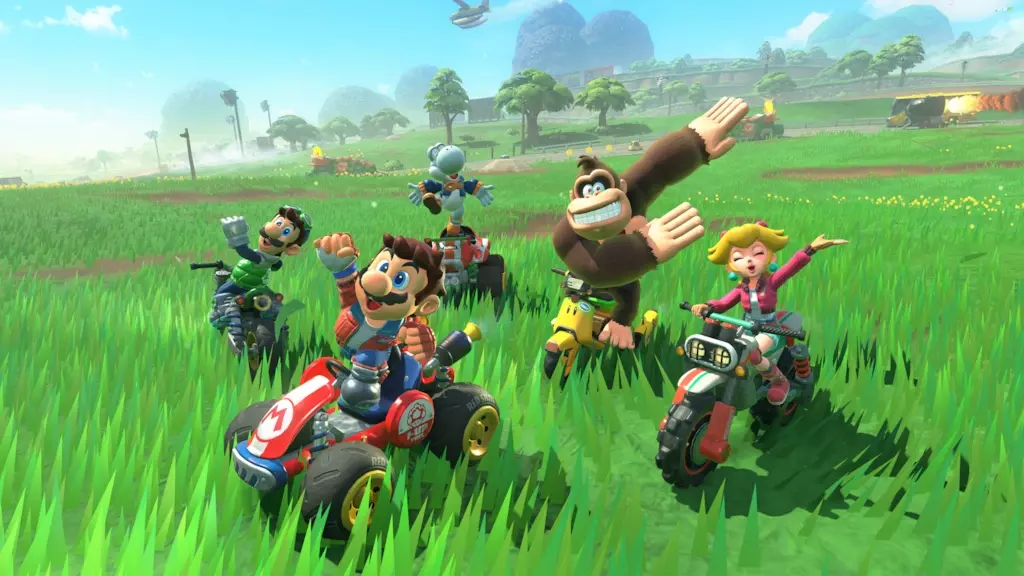 Freies Fahren Modus mit Foto-Funktion in Mario Kart World