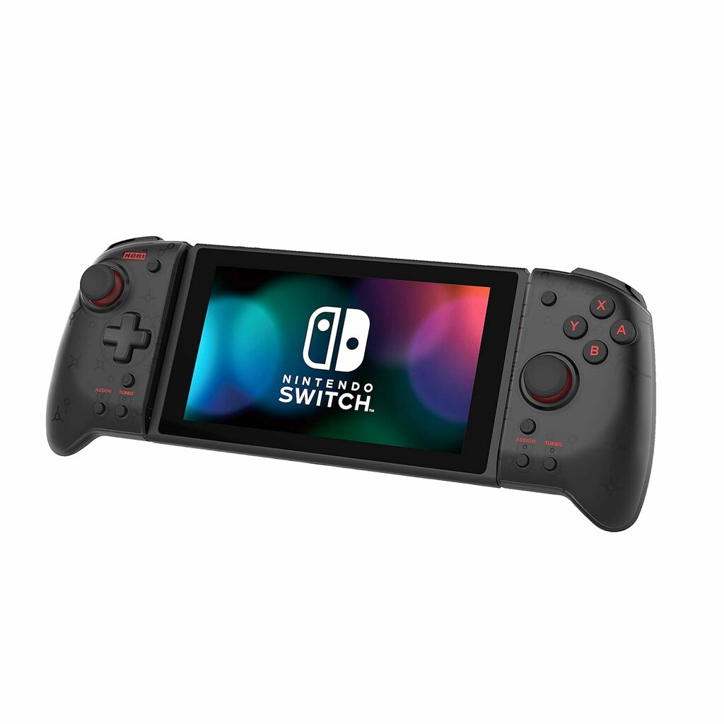 HORI Split Pad Pro Controller in schwarzer Ausführung für den Handheld-Modus der Nintendo Switch im Nintendo Switch Controller Vergleich HORI Split Pad Pro Controller in schwarzer Ausführung für den Handheld-Modus der Nintendo Switch im Nintendo Switch Controller Vergleich