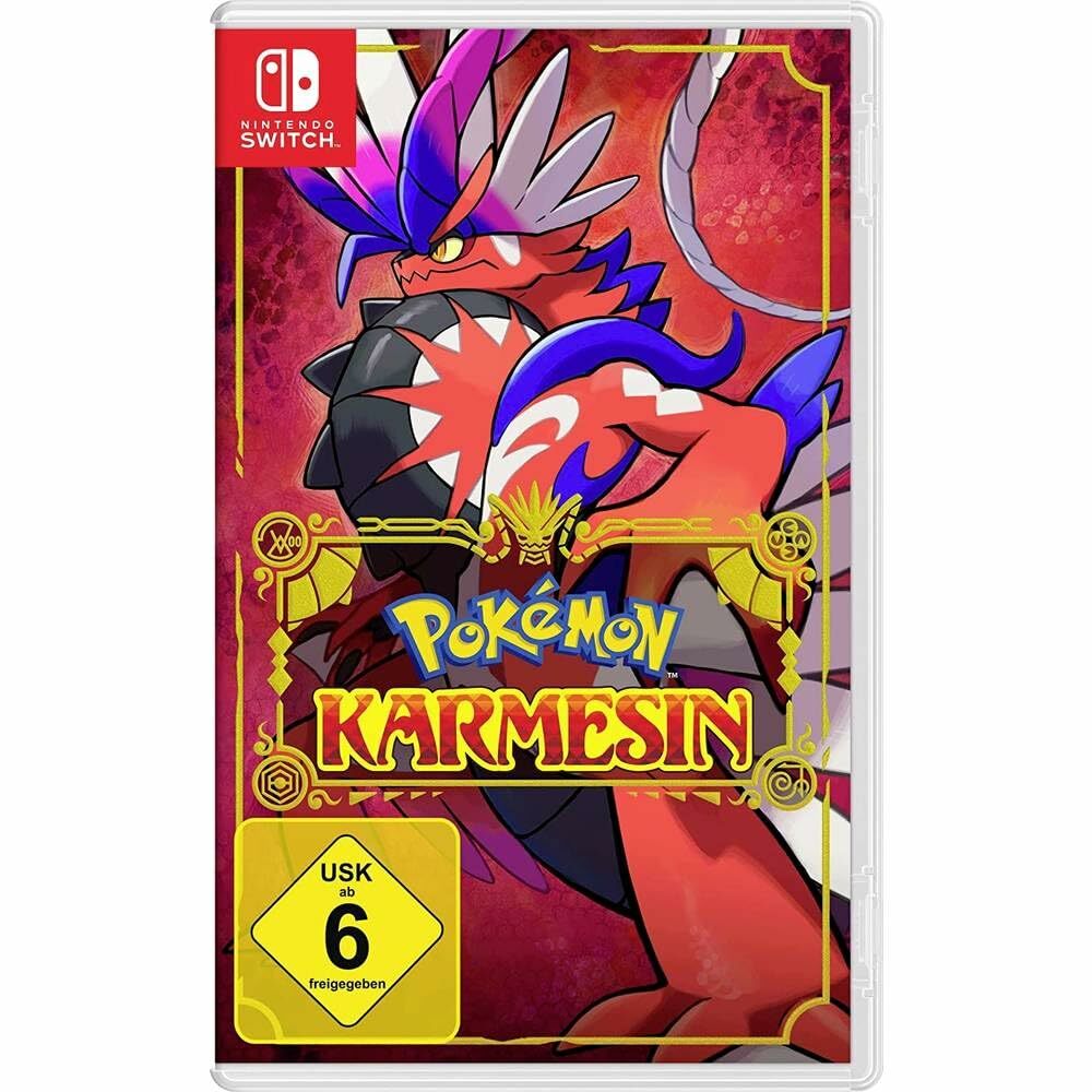 Pokémon Karmesin Spielverpackung mit Koraidon