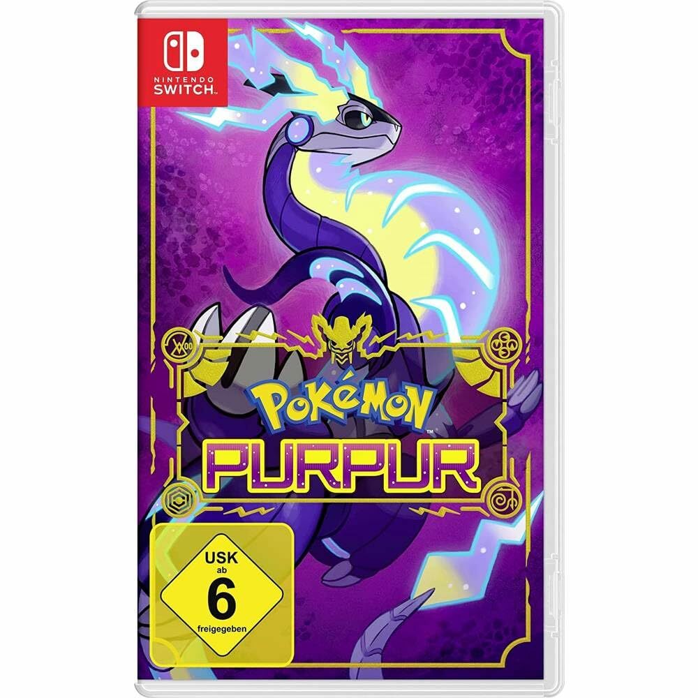 Pokémon Purpur Spielverpackung mit Miraidon Pokémon Purpur Spielverpackung mit Miraidon