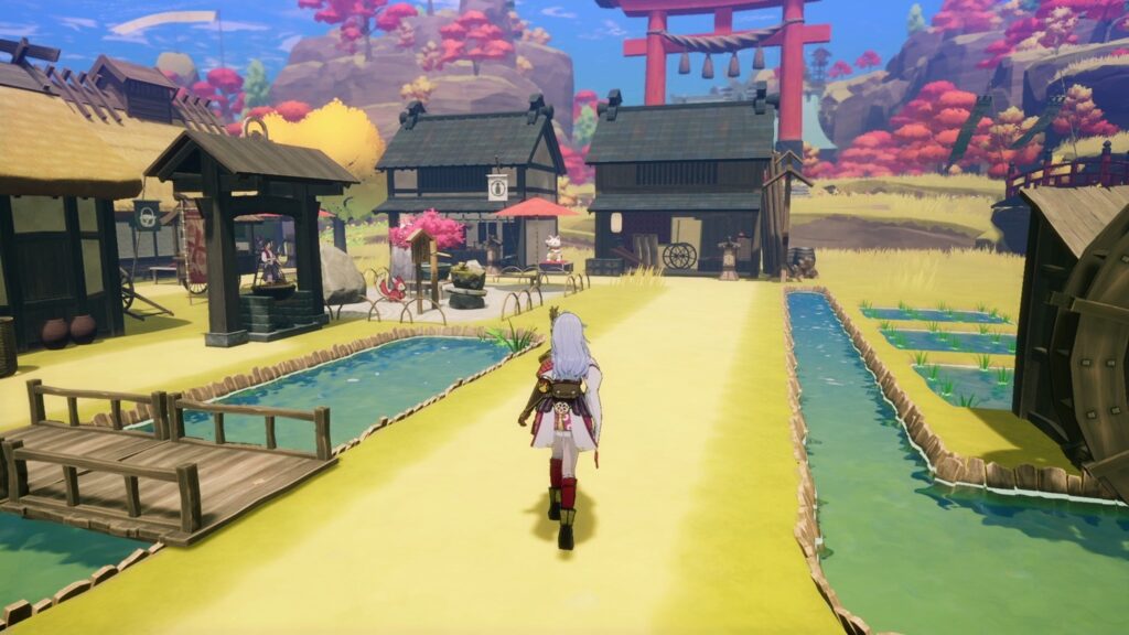 Rune Factory: Guardians of Azuma Dorfmanagement-System mit Gebäudeplanung Rune Factory: Guardians of Azuma Dorfmanagement-System mit Gebäudeplanung