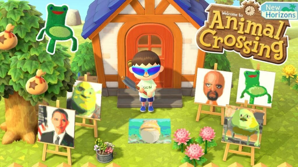 Witzige Animal Crossing New Horizons Insel voller Internet-Memes und Popkultur-Referenzen