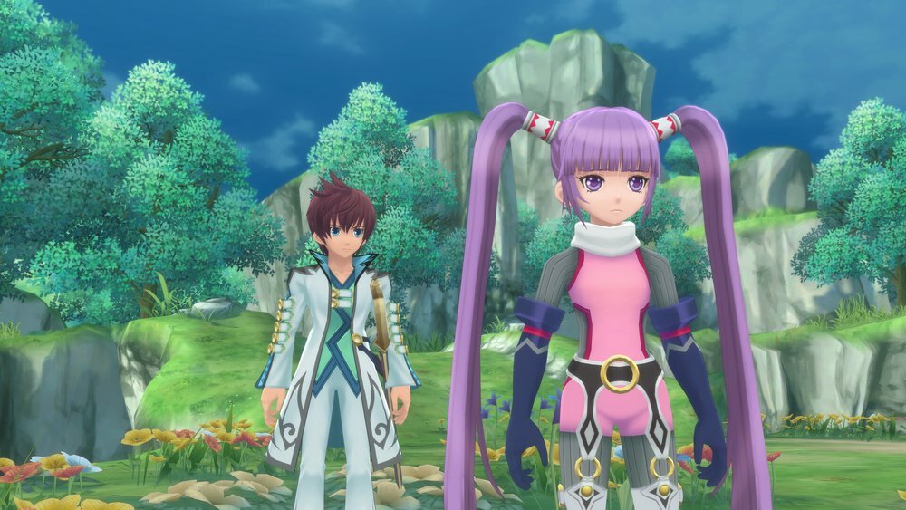 Zwischensequenz aus Tales of Graces F Remastered mit Asbel und Sophie