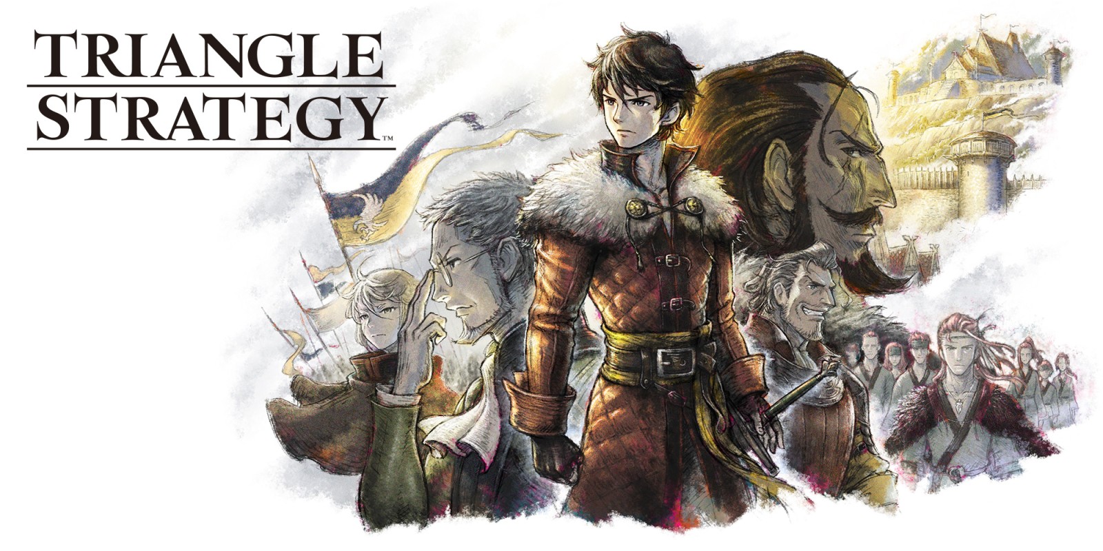 Triangle Strategy taktische Schlacht im HD-2D Stil - beste JRPGs Nintendo Switch