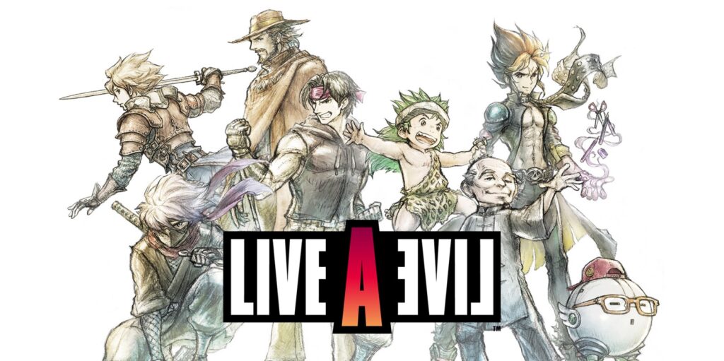 Live A Live verschiedene Charaktere aus unterschiedlichen Zeitepochen - beste JRPGs Nintendo Switch