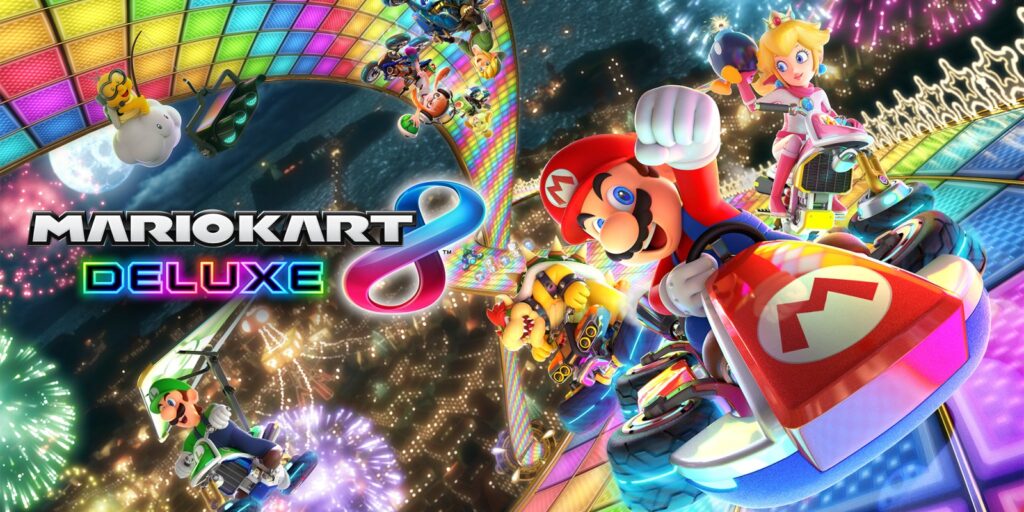 Mario Kart 8 Deluxe Sunshine Airport Strecke - beste Nintendo Switch Spiele Sommer