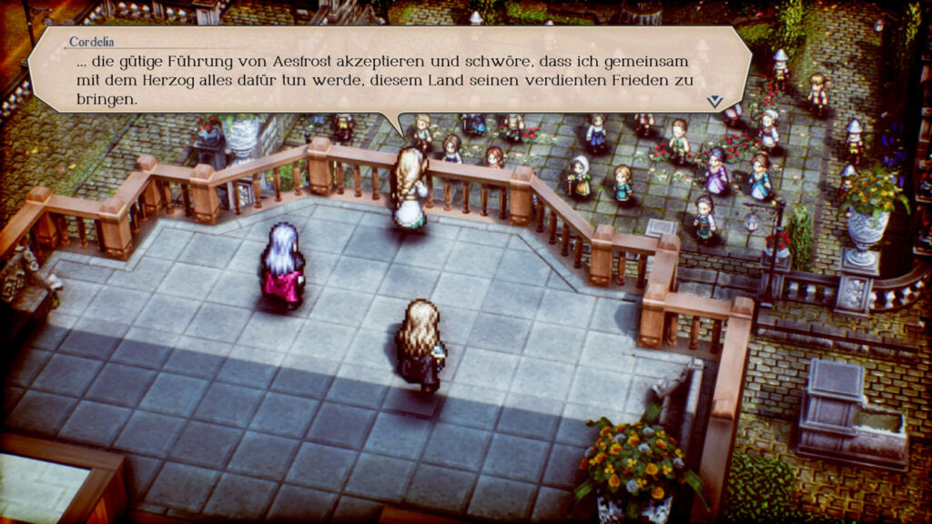 Triangle Strategy Zwischensequenz