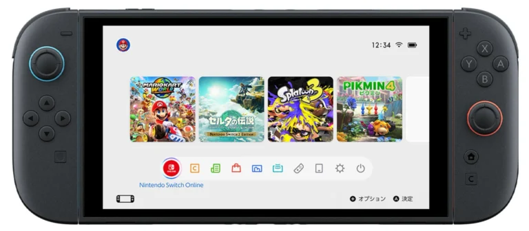 Nintendo Switch 2 Menü