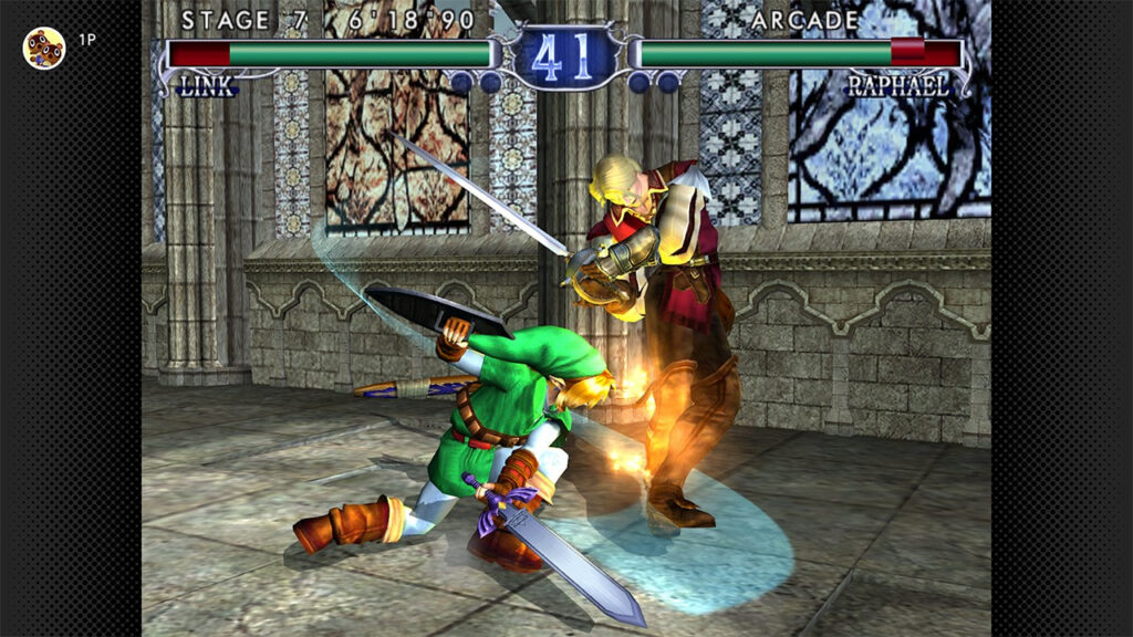 SoulCalibur II Kampf mit Link