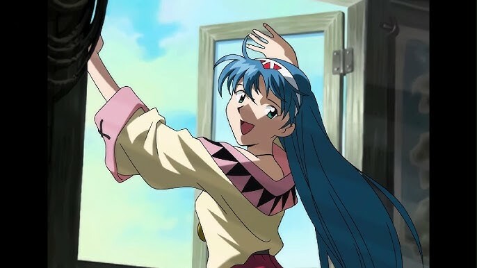 Anime-Zwischensequenz aus Lunar Remastered Collection mit Lucia