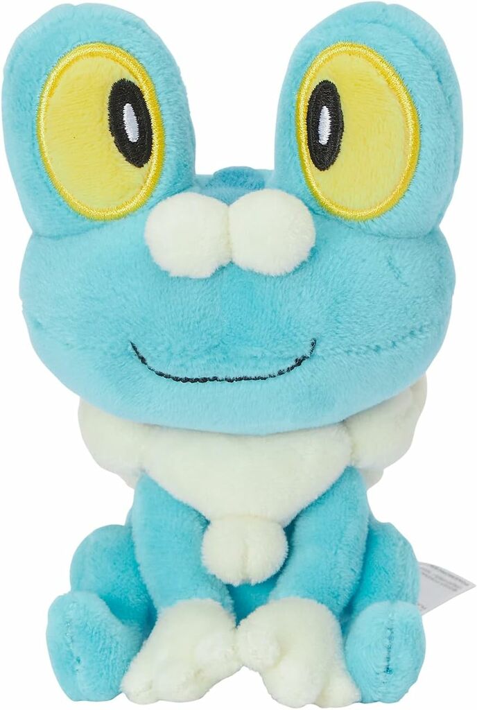 Plüsch-Figuren der drei Starter-Pokémon aus Pokemon Legenden: Z-A