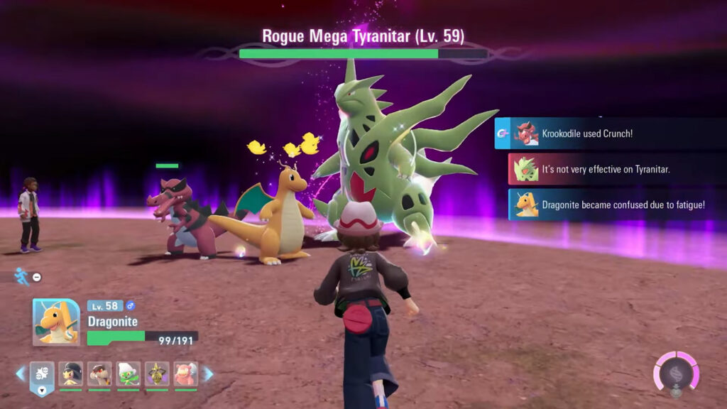 Spektakulärer Kampf gegen ein Mega-Pokémon in Pokemon Legenden: Z-A