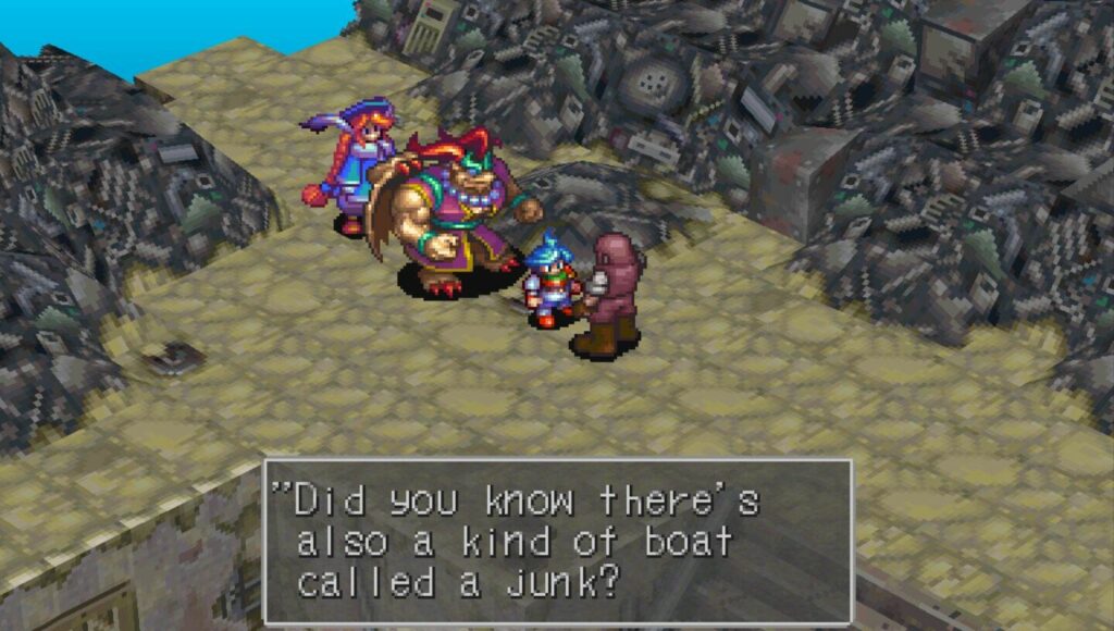 Breath of Fire 3 Charakterdesigns mit detaillierten 2D-Sprites