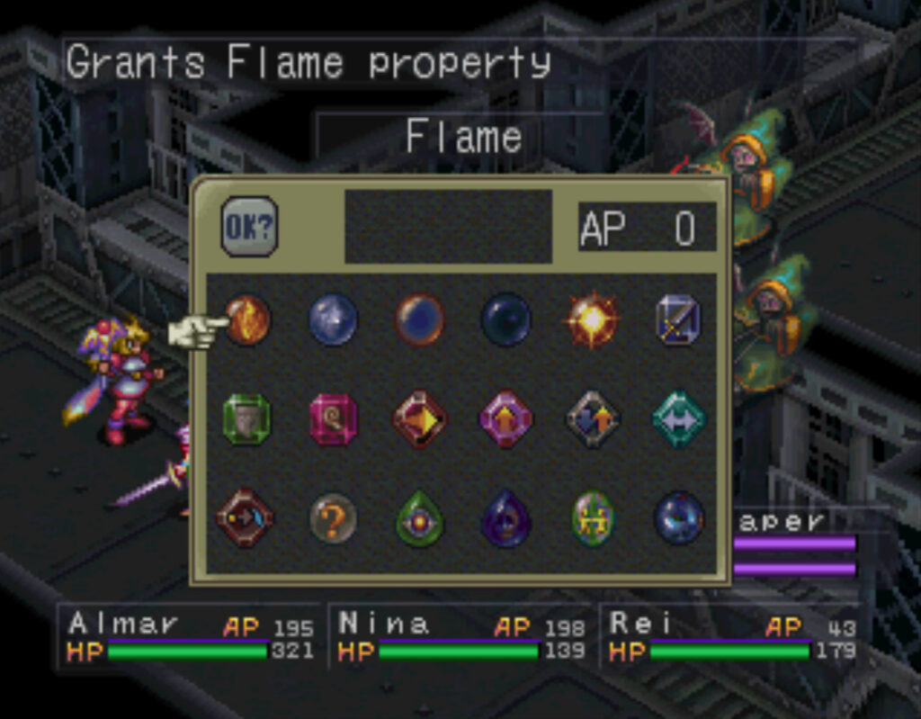 Breath of Fire 3 Drachentransformation mit Ryu in einer seiner Drachenformen