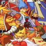 Breath of Fire 3 Titelbild mit dem Protagonisten Ryu und seinen Gefährten